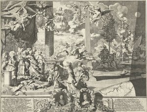 Allegory on the Treaty of Altona by Pieter van den Berge